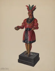 Szivarbolt indiai, c. 1937.