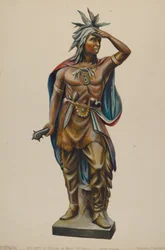 Szivarbolt indiai, c. 1938.