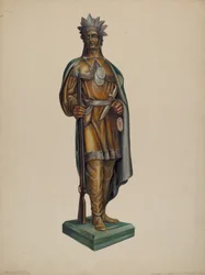 Szivarbolt indiai, c. 1938.