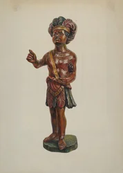 Szivarbolt indiai, c. 1940.