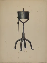 Olajlámpa, c. 1938.