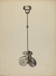 Állvány a füstölőhöz, c. 1938.