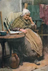 Egy vén cornwalli nő, 1880, 1906.