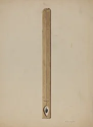 Vízvezeték és tábla, 1939.