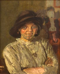 Csirke, 1914 körül (Olaj, vászon)