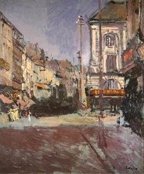 La Grande Rue, Dieppe (olaj, vászon)
