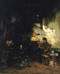 Az Inn, Németország, kb. 1873.