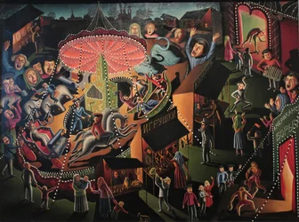 1922 Walter Spies körhinta