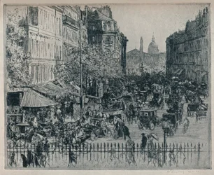 Rue Royale, Párizs, 1913