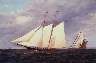 A Cornelia a New York Yacht Club Regattán, június 11.