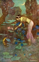 „Sita Rámát talál a lótuszvirágzások között”, 1913.