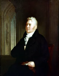 Samuel Taylor Coleridge (1772-1834) portréja. Washington Allstonnak tulajdonított festmény (1779-1843)