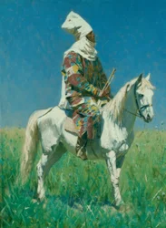 Berittener kirgiz