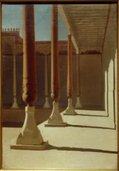 Galéria a szamarkandi fellegvárban