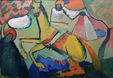 1909 Kandinsky lovas