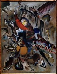 ""Festészet pontokkal (N. 223. kompozíció)"" Peinture de Vassily Kandinsky (ou Wassily Kandinski ou Kandinskij