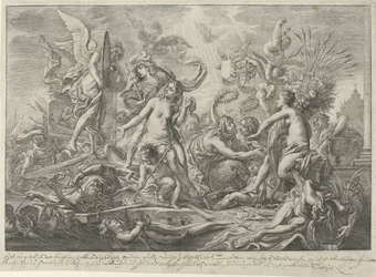 A vesztfáliai béke allegóriája, 1648