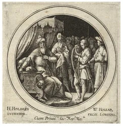 Dávid Saul előtt. 2. állapot