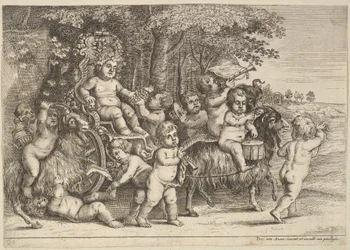 Tizenegy fiú és három kecske, 1625-77.