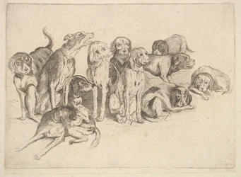 Tizenegy kopó, 1625-77.