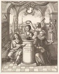 Thomas Spratt: The History of the History of the Royal Society of London előlapja, pub. 1702