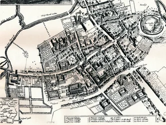 Oxfordi Hollars-terv, c1643