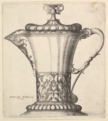Kancsó széles kifolyóval, 1645.