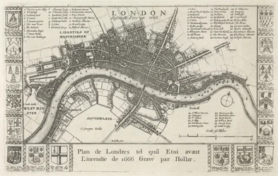 London, az 1666-os tűzvész előtt
