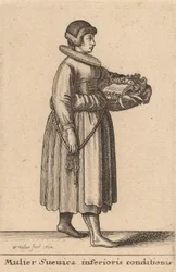 Alacsonyabb állapotú svéd nő, 1642