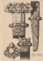 Dísz tőrhöz és hüvelyhez, 1644.