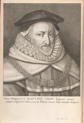 Ranulph Crew, William Dugdale „Historical Memorials of the English Laws” című könyvéből, London, 1666