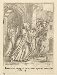 Az apátnő, a haláltáncból, 1651.