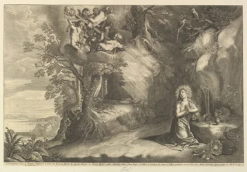 A térdelő Magdolna, 1625-77.