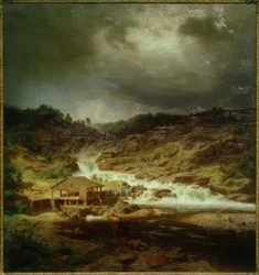 W.Holmberg, A Kyrö-vízesés
