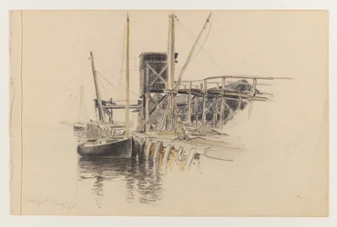 Vitorlás dokkolt, Newport