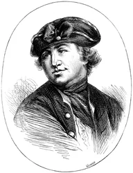 Robert Hopkins kommodor, amerikai haditengerészeti parancsnok, 1776-ból, 1880 körül
