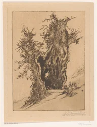 Üreges fa Seelisbergben, Svájcban Hollow Tree (eredeti cím)