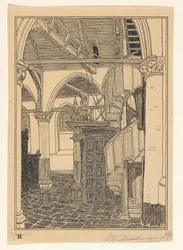 A hoorni Noorderkerk belseje