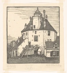 Harderwijk halászkikötője Het Vischpoortje, Harderwijk (eredeti cím)