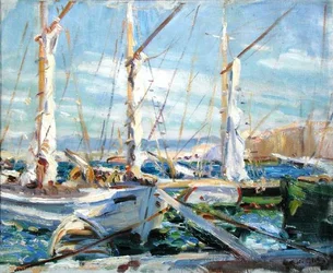 St. Tropez (olaj, vászon)