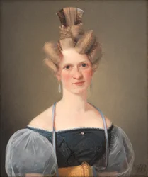 Marie Raffenberg, a művész jegyese
