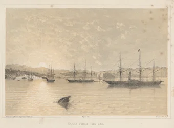 Napha a tengerből, 1855