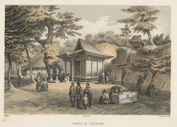 Yokuhama templom, 1855