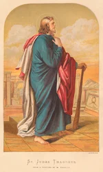Szent Júdás Tád, 19. század közepe-vége.
