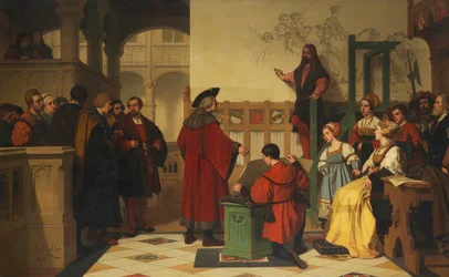 Albrecht Dürer Maximilian császár meglátogatta, 1870.