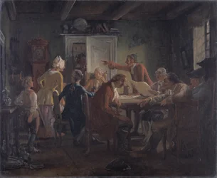 Collegium Politicum. Ludvig Holberg: A politikai bűzös, I. felvonás 2. jelenetéből.