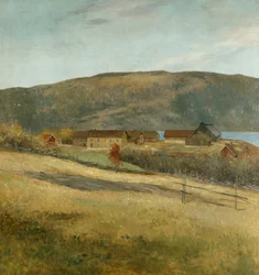 Biriből (Biri üveggyár) (festmény)