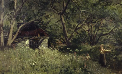 Nyári sütés (olaj, vászon)