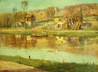 Tükröződések a vízben, 1895-1919 körül