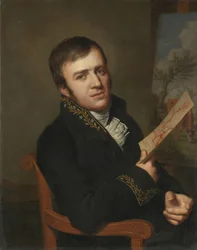 Jan (baptista) Kobell II (1778-1814), festő, a Királyi Tudományos, Irodalmi és Képzőművészeti Intézet tagjának egyenruhájában